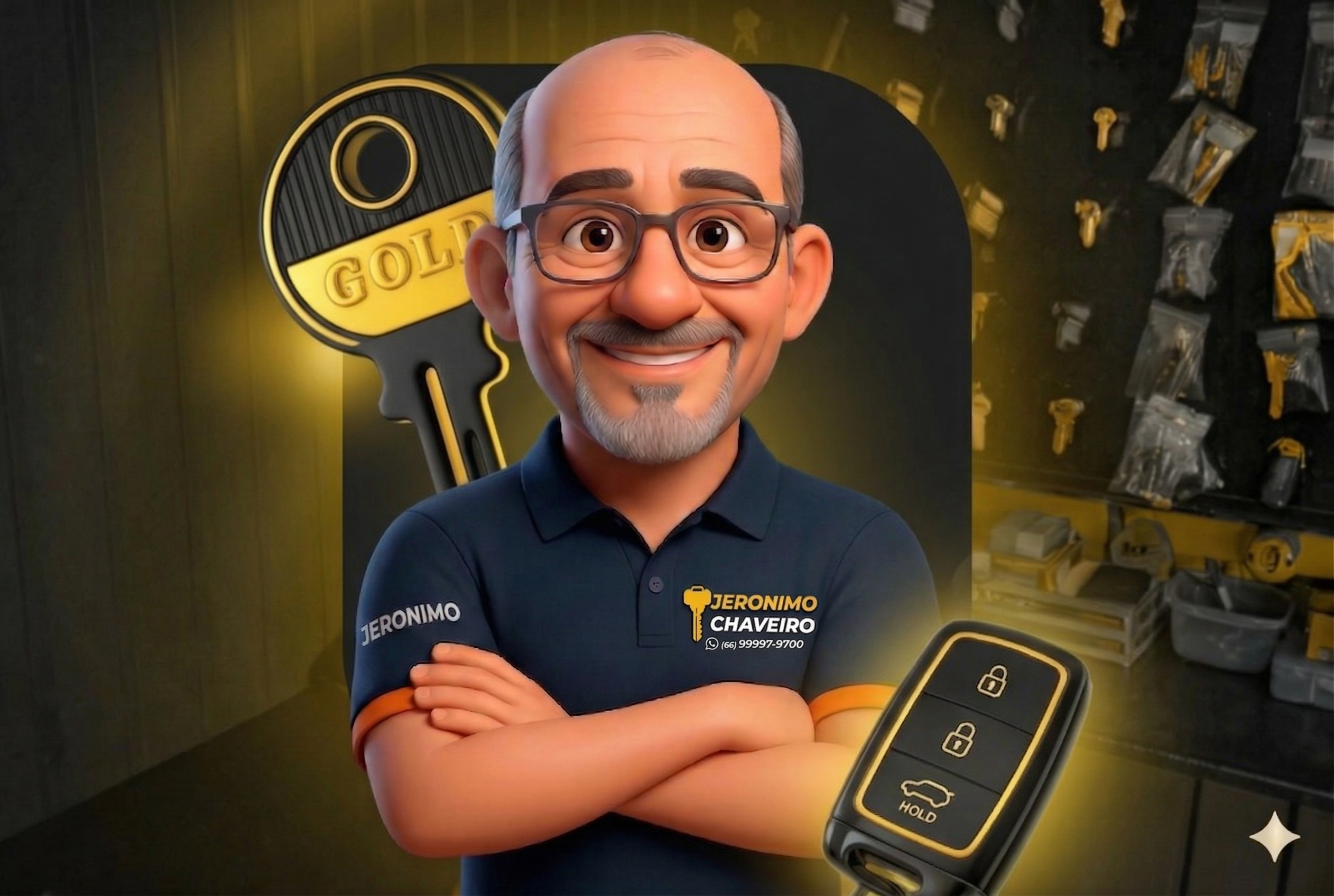 Jeronimo Chaveiro – Profissional de confiança